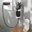 Máy cạo râu phòng tắm Ra Giá đỡ dao cạo treo tường Giá đỡ bàn chải đánh răng điện Tiết kiệm không gian Dụng cụ sắp xếp bàn chải đánh răng không dấu vết