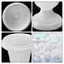 1 Bình nhựa gợn sóng nước lớn Sắp xếp chậu hoa Phong cách Bắc Âu hiện đại Nhà Phòng khách Trang trí máy tính để bàn Trang trí