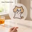 Quạt cầm tay dạng thấu kính mèo dễ thương gia đình Quạt làm mát cầm tay có hoa văn được thiết kế để sử dụng lặp lại trong