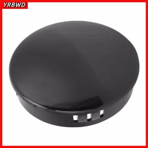 Phụ kiện thuyền YRBWD, Chất liệu PC 2,75 Inch Thuyền vô lăng Nắp trung tâm, Vỏ trung tâm Phụ kiện du thuyền màu đen Du thuyền
