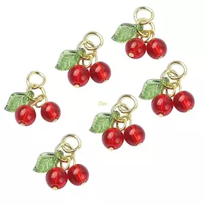 Flgo 6 Món Đáng Yêu Mặt Dây Chuyền Móc Khóa Thời Trang Quyến Rũ Trang Sức Thời Trang Tìm Vòng Tay Mặt Dây Chuyền Trang Sức Đính Kèm Cho Ngọc