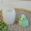 3D Dễ Thương Cừu Khuôn Silicon DIY Động Vật Nến Làm Thạch Cao Nhựa Xà Phòng Khuôn Silica Gel 2 Chiếc