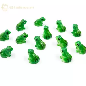 GE 5 / 10 Cái Tượng Ếch Mini, Mô Hình Động Vật, Câu Chuyện Cổ Tích Vườn Micro Phong Cảnh, Đồ Thủ Công Nhựa, Phụ Kiện Trang Trí Nhà Cửa, Trang Trí Tiệc VN