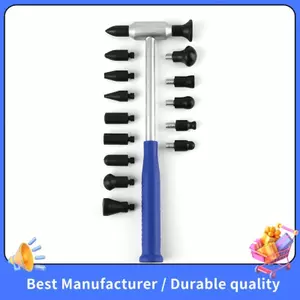 M8 Rebounder Set Dent Repair Hammer với đầu công cụ loại bỏ hư tổn mưa đá để sửa chữa vết lõm không sơn