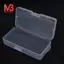 Hộp đựng đồ trang sức bằng nhựa trong suốt Hộp đựng hình chữ nhật 18cm x 8,5cm x 4,5cm