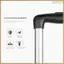 51cm Hành lý du lịch Tay cầm bằng kính thiên văn Phụ tùng thay thế Xe đẩy hành lý G003 Hộp dụng cụ 20 Inch Xe đẩy