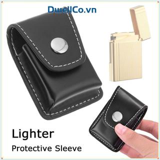 DWELLCO Nhẹ Hơn Da Nam Kerasene Lighter Thủ Công Cá Tính Siêu Trận Đấu