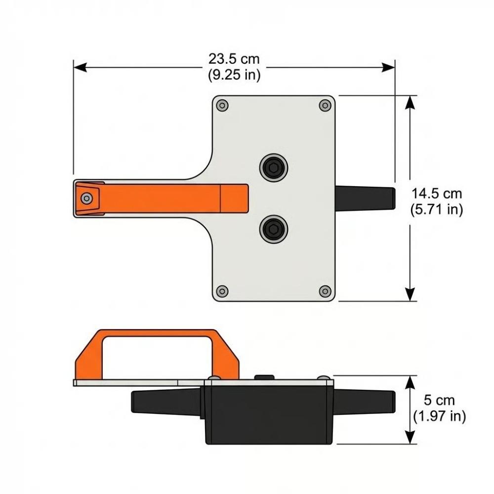 Bộ nạp cáp AWNGD, Dụng cụ kéo dây băng cá mịn, Dụng cụ kéo cáp hạng nặng cầm tay bền bỉ cho đường ống không gian hẹp