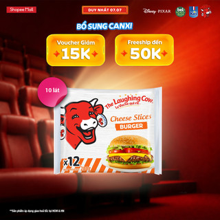 Phô mai Lát Con Bò Cười Burger - 10c (200G)