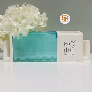 Kệ Cắm Bàn Chải Đánh Răng No Me Dính Tường 0437 Cam Homeware
