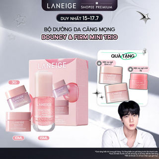 Set Dưỡng Da Căng Mọng Laneige Bouncy Mini Trio