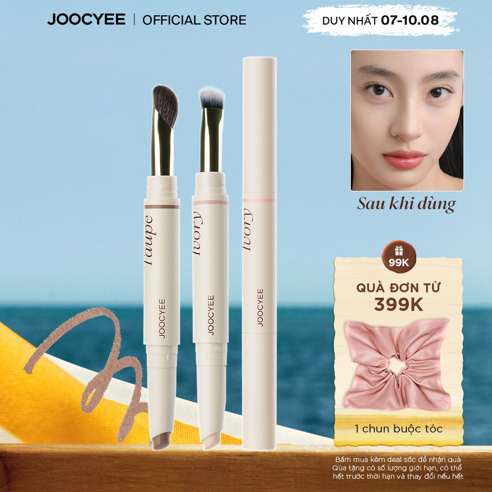 Bút tạo khối & bút bắt sáng JOOCYEE Contour & Highlighter Pen làm sáng tự nhiên mịn màng lâu trôi