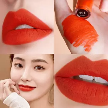 son bóng black rouge son black rouge DEROL Lasting Lip Gloss Influencer Niche Ox Blood Matte Lip Gloss Non-Fade Non-Stick Cup Sinh viên Li