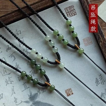 Mặt dây chuyền Dây Vòng cổ Phật Maitreya Dây treo cổ Dây dệt tay không phai màu Dây chuyền xương đòn nữ có dây DIY Mặt dây chuyền KR