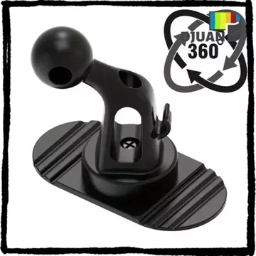 Giá đỡ điện thoại di động DUOJUN, Giá đỡ điện thoại ô tô đầu bi xoay 360 độ, Giá đỡ điện thoại ô tô an toàn đa năng Giá đỡ điện thoại di động trên ô tô Giá đỡ bảng điều khiển