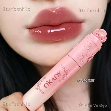 Son môi Son kem mousse sương mù hồng, tạo môi căng mọng, dưỡng ẩm, làm mờ vân môi, không trôi màu, không dính cốc, son k
