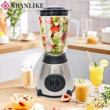 Máy xay sinh tố nước ép NBANLIKE, Máy xay sinh tố nhà ở bằng thép không gỉ 1,5 L, phích cắm EU / US / UK Phù hợp với công suất lớn Máy xay sinh tố treo tường Máy xay sinh tố làm nước ép