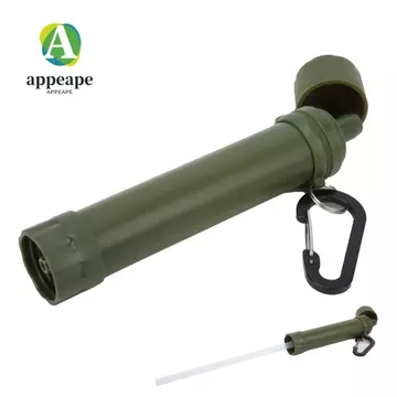 APPEAPE Lọc Nước, Máy Lọc Nước Uống Trực Tiếp PP, Di Động Dễ Dàng Sử Dụng Trọng Lượng Nhẹ Bộ Lọc Ống Hút Ba Lô Chuyến Đi
