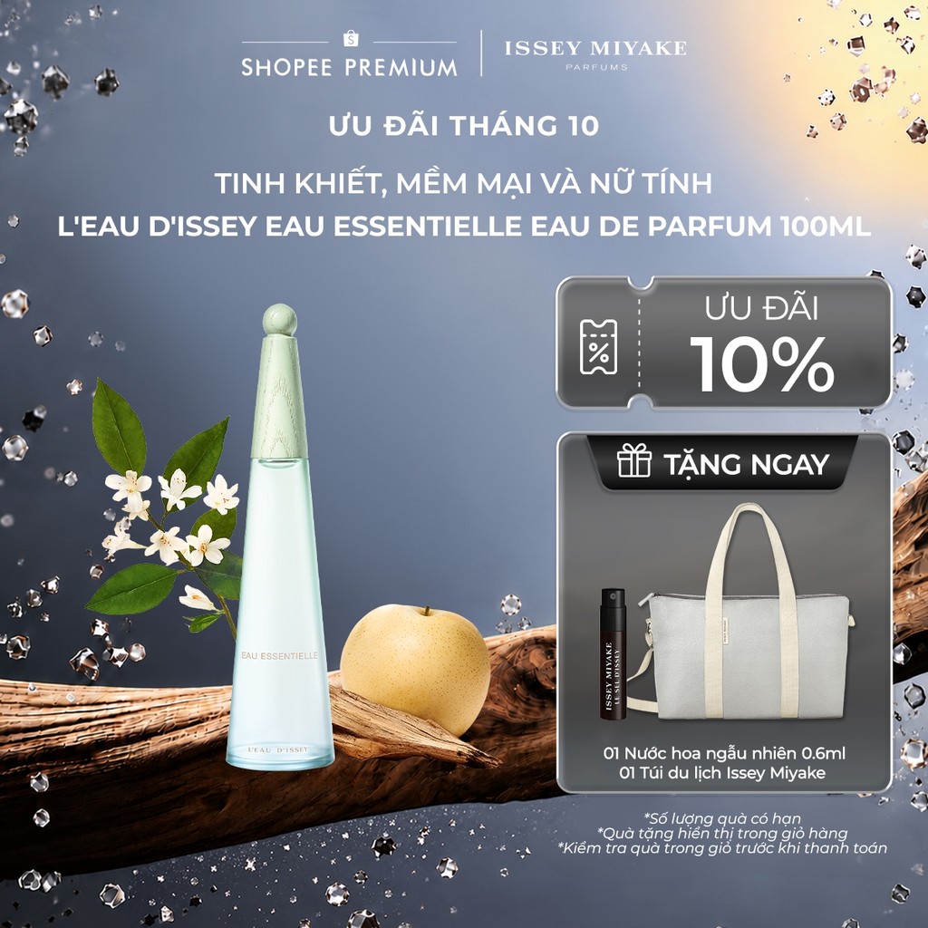 Nước hoa nữ Issey Miyake L'Eau d'Issey Eau Essentielle Eau de Parfum 100ml