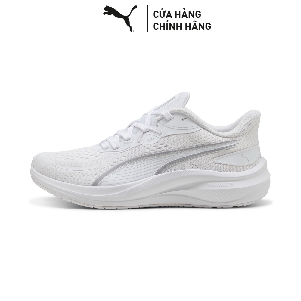 Giày Chạy Bộ PUMA Unisex Skyrocket Lite 2 White-Vibrant Silver-Silver Màu Trắng | BigBuy360 - bigbuy360.vn