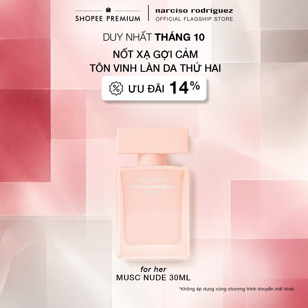 Nước hoa nữ Narciso Rodriguez Musc Nude EDP 30ml