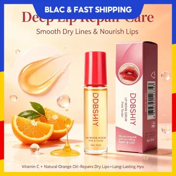 Son dưỡng môi DDBSHIY có thể dùng làm lớp lót, làm mờ đường viền môi, mỏng nhẹ, màu hồng tự nhiên, đầu cọ giúp dưỡng ẩm, phục hồi ban đêm và đổi màu môi. blackpink11