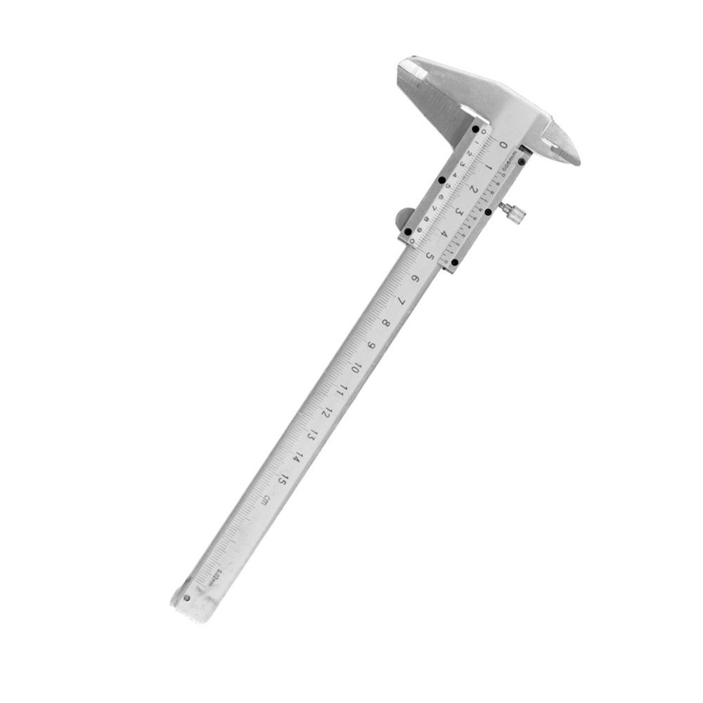 Thước kẹp Vernier BORAGETE, Thước kẹp kỹ thuật số không phải bằng thép Carbon chính xác 0,02mm, Độ chính xác cao Phạm vi 0-150mm bền bỉ Đồng hồ đo micromet bên trong Đo bước sâu bên trong