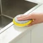 Miếng rửa chén bát, cọ xoong nồi hình tròn, 2 mặt 2 công dụng - tiện dụng, siêu bền