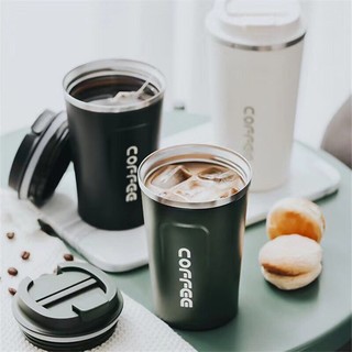 Ly giữ nhiệt Coffee 510ml, inox 304, có nắp đậy