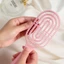 Ins Style Macaron Màu đệm không khí lược dọc tay cầm dài hộ gia đình sinh viên lược massage lớn cong túi khí lược sườn lợn lược lông xoăn