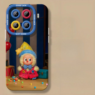 Ốp điện thoại Rabububu hoạt hình thời trang cho iPhone17 / 16 / 15 / 14 / 13 / MINI / 12 / 11 / Pro MAX / X / XS / XR / 7 / 8 / 6 Vỏ bảo vệ toàn diện bằng silicon lỏng chống sốc và chống rơi