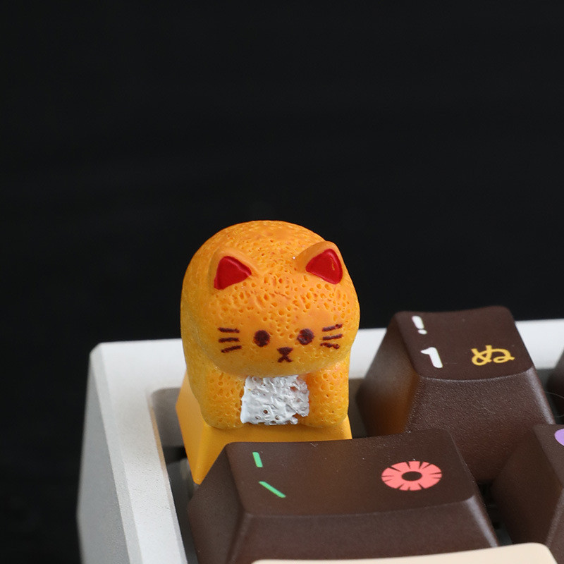 Keycap Mèo Con Bánh Mì Nướng | KCAP - World of keycaps