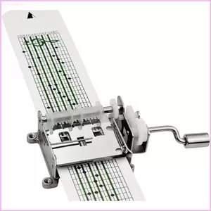 Cinna 15 Note DIY Tune Hand Crank Mechanical Music Box Movement Hole Puncher Hoàn hảo cho người mới bắt đầu Bộ dụng cụ hộp nhạc