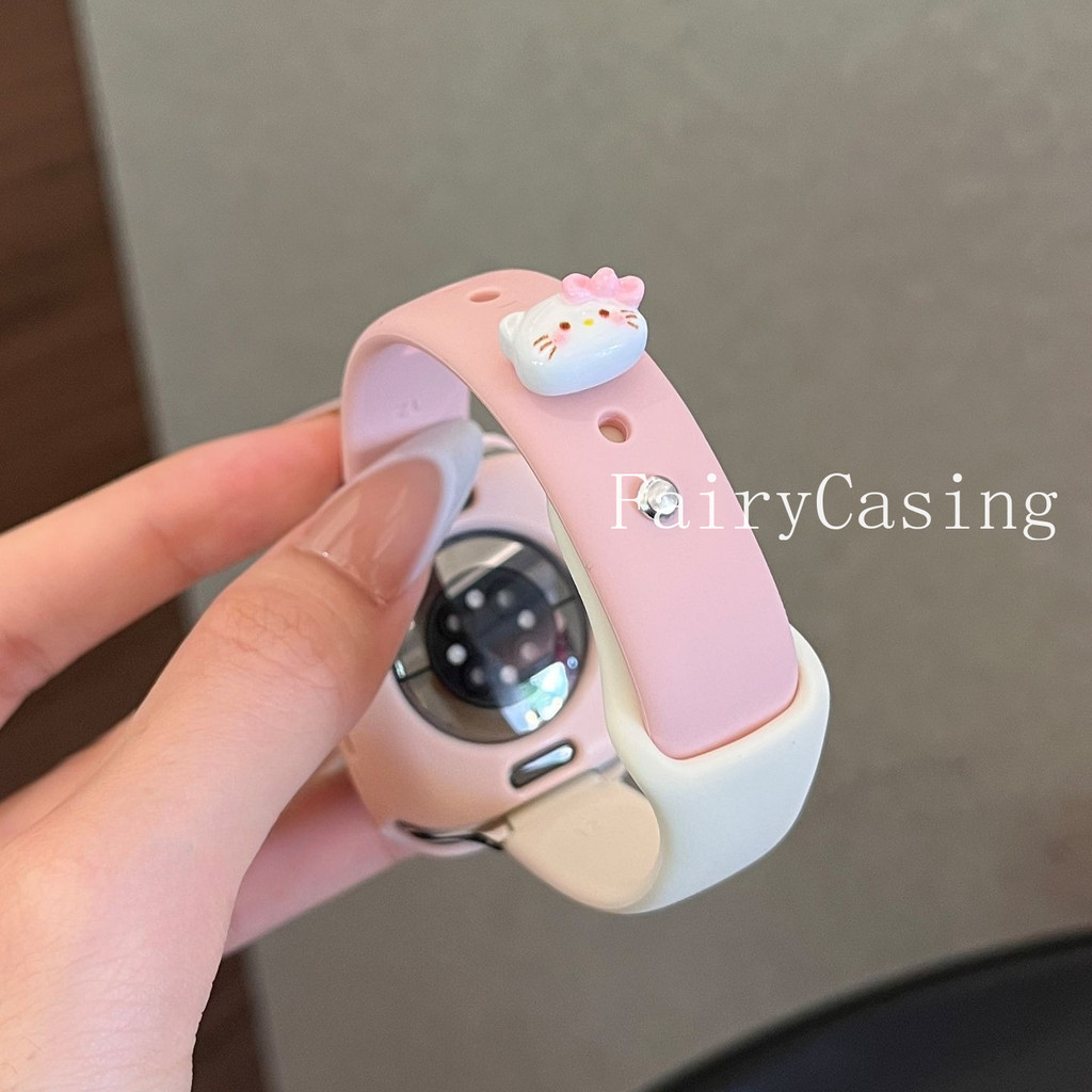 Dây Silicon Mềm Cho Apple Watch Series 11 10 9 8 7 46mm 42 45mm 41 SE 6 5 4 44mm 40 38mm Iwatch Ultra 2 3 49mm Dây Đeo Tay