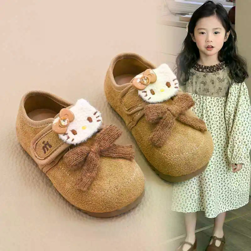 Kt Nơ Thời Trang Bé Gái Birkenstock Giày Phong Cách Mới Xuân Thu Trẻ Em Bé Trai Bé Gái Bé Công Chúa Giày Đế Mềm Thoáng Khí