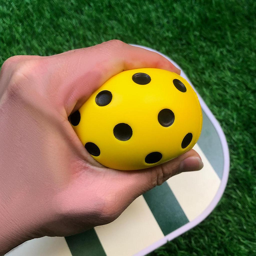 Bóng Pickleball Im Lặng Luyện Tập Trong Nhà Tiếng Ồn Thấp Bóng Im Lặng Bao Gồm 3 Quả Bóng Và Ống Giải Trí