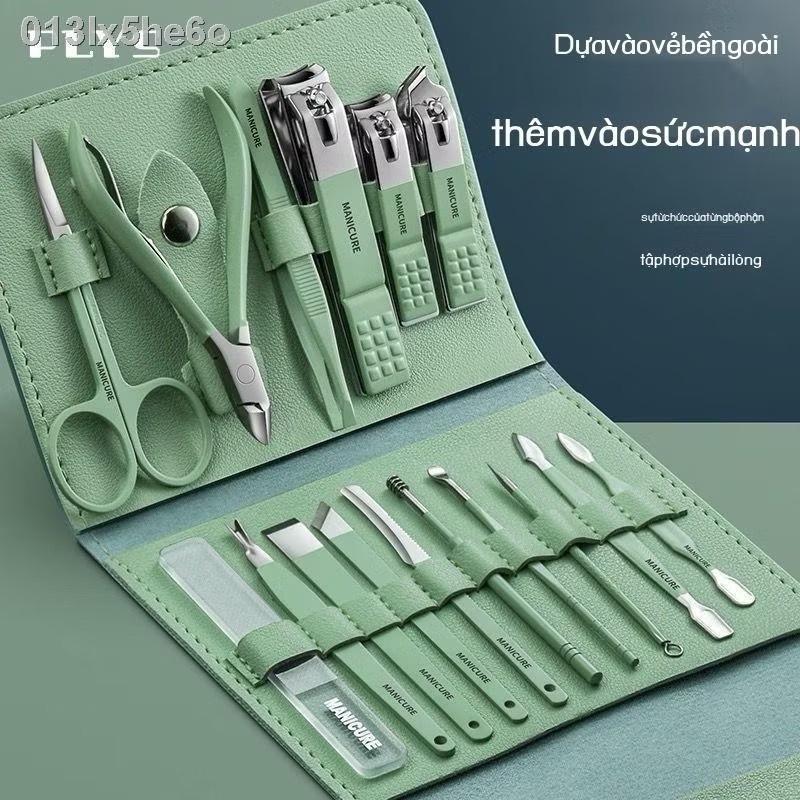 [Giá Sỉ] Bộ Bấm Móng Tay 16 Món Đa Năng, Chăm Sóc Tay Chân, Da Mặt, Chất Liệu Thép Không Gỉ chất lượng (mẫu mới)