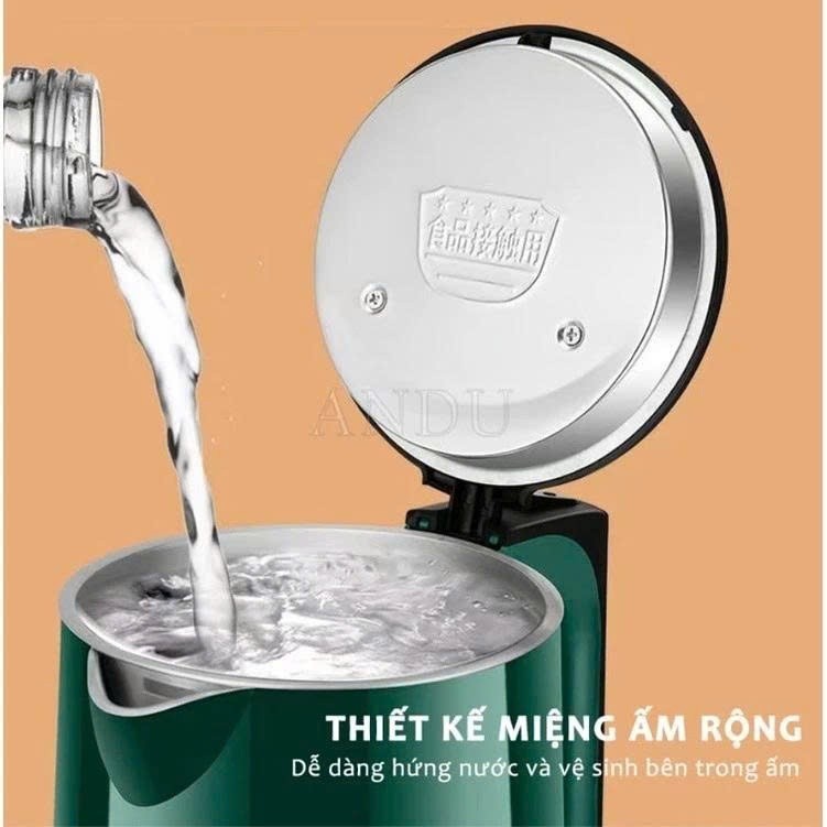 Ấm Siêu Tốc ST19  Cuckoo 2 Lớp, Công Suất Lớn 1500W,Dung Tích 2.5L An Toàn Tiết Kiệm Điện_ST19