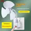 Quạt trần yên tĩnh ECK 5W Máy tính để bàn tương thích Lý tưởng cho nhu cầu làm mát nhà bếp và phòng ngủ HOT
