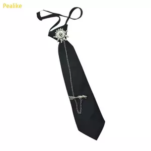 Pealike Sinh viên Anime Cà vạt buộc sẵn có dây chuyền cho buổi hòa nhạc Sử dụng trong khuôn viên và văn phòng
