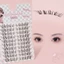 Lông mi giả mắt Doe tự nhiên C Curl Matte Black Sợi tổng hợp Lash cho mắt châu Á Camera HD Sẵn sàng