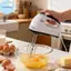 Máy trộn cầm tay điện Pufangbliss 7 tốc độ có thể điều chỉnh 4 miếng dán an toàn thực phẩm Dụng cụ làm bánh chuyên nghiệp di động để sử dụng hàng ngày tại nhà VN
