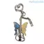Unstop * Độc Đáo Bướm Bass Guitar Móc Khóa Chủ Đề Âm Nhạc Mát Mẻ Hợp Kim Handmade Cho Nữ Thanh Thiếu Niên Trang Trí Thời Trang