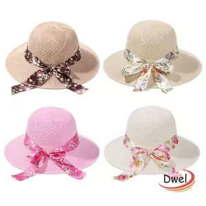 Mũ đi biển DWEL dành cho nữ có thể gập lại Vành rộng di động chống tia cực tím