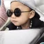 Kính Mát Trẻ Em Nam Nữ Kính Mát Cho Bé Kính Mát Khung Tròn Kim Loại Kính Mát Cha Mẹ-Con