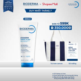 Kem dưỡng ẩm dành cho da nhạy cảm và da khô Bioderma Atoderm Crème Ultra 200ml