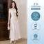 Áo Kiểu Lệch Vai Xếp Ly Sườn 2T32.260. Áo Satin Lệch Vai Nhún Eo. Áo Lụa Trễ Vai Nữ Tính Thanh Lịch Thiết Kế JM Dress