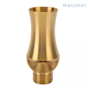 Vòi phun nước ao WANYEDI, Đầu phun nước trang trí bằng đồng thau G1 / 2 đầu phun nước bằng đồng thau G1 / 2 đầu đực sang G3 / 4 đầu phun nước trang trí bằng đồng thau