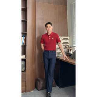 [NEW] Quần Tây Cao Cấp Nam HLA Xanh Navy - Chất Liệu Co Giãn, Thoáng Và Mềm Mịn, Chuẩn Form Công Sở