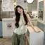 Áo Vest không tay đeo vai chấm bi xù xì dành cho nữ Thiết kế mùa hè Giảm tuổi sang trọng Áo ngoài sang trọng